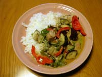 タイカレーできあがり