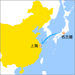 東アジア地図