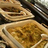 ビュッフェの料理