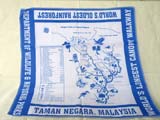 Taman Negara マップハンカチ