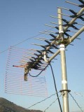 20081228 アンテナ滑り止めゴムをつけ目張り